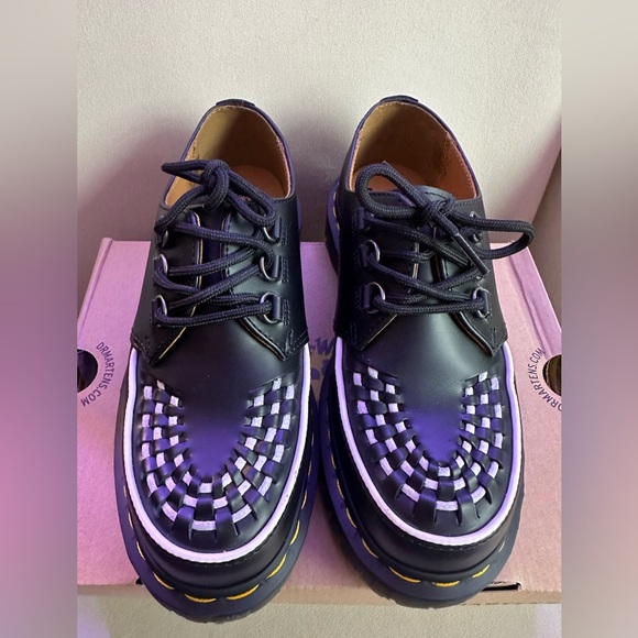 ❌SOLD❌ Dr. Martens RAMSEY SMOOTH LEATHER CREEPERS - Picture 1 of 7